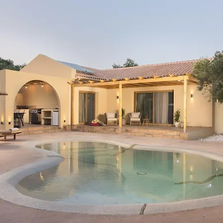Villa Marvelous Zakynthos | 2 Bedrooms | Hisui | Spacious Sun Terrace | Private Pool With Integrated Jacuzzi | Bbq | Kydoni Gaitani